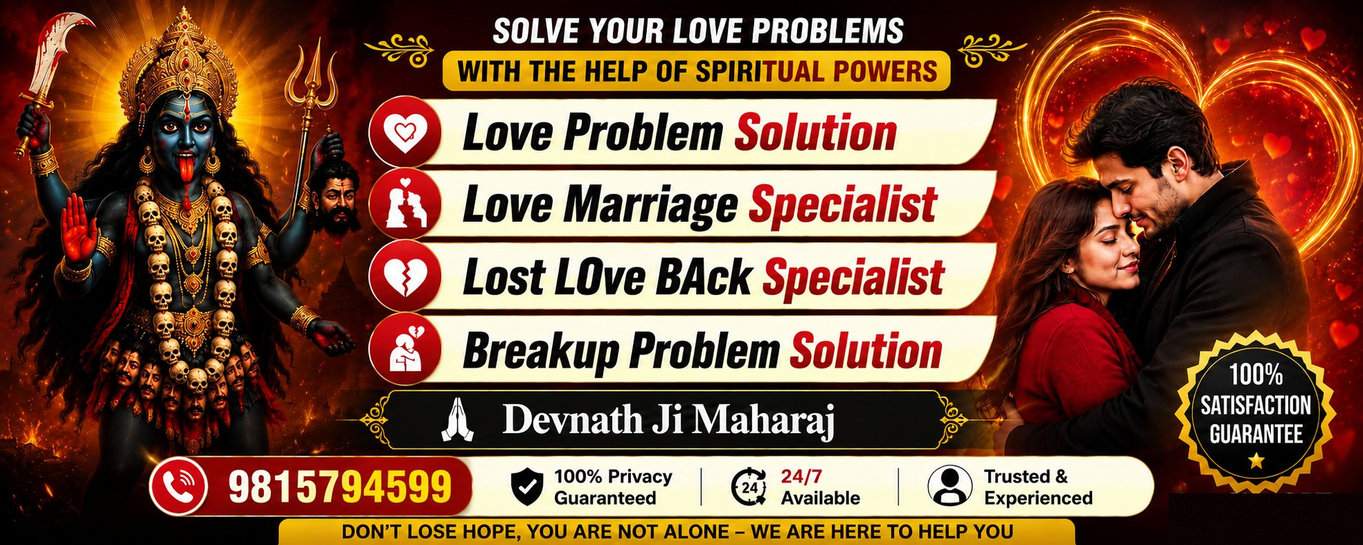 Vashikaran Specialist Jyotish Acharya Devnath Ji